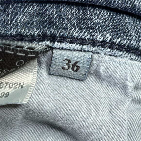 7 For All Mankind Jeans Men's 34X30*  Blue Bootcut Mid-Rise Medium Wash Denim - Picture 7 of 13